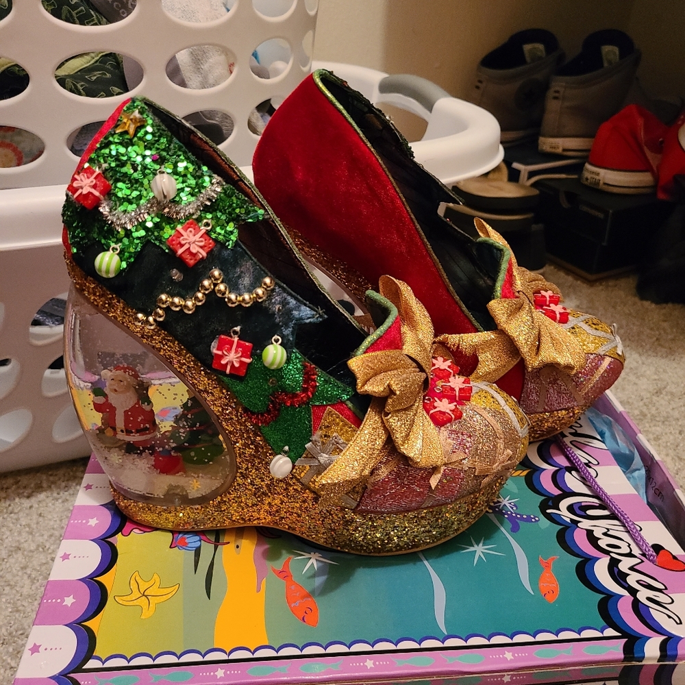 Irregular Choice Santa's Globe